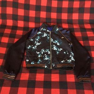 Mesh-lined Aeropostale Bomber Jacket